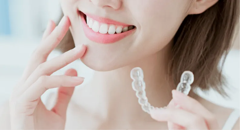 ホームホワイトニングで透明感を実現